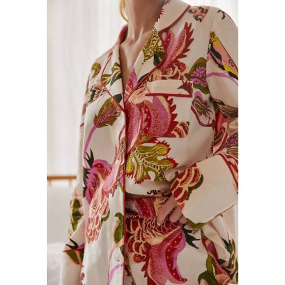 Anthropologie Raphael Balme Pajama Set NWT Sz. XXS - Picture 4 of 11
